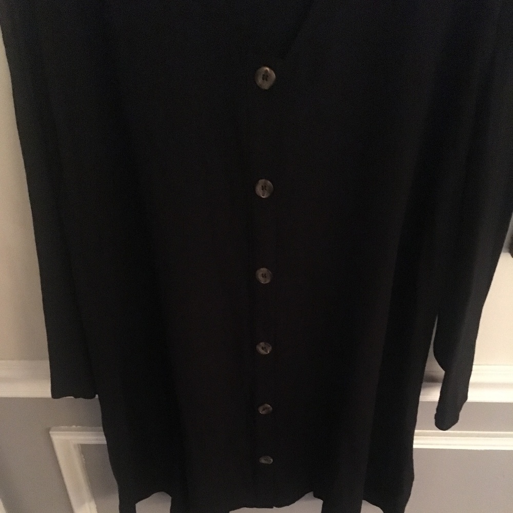 Long sleeve button down dress from ASOS